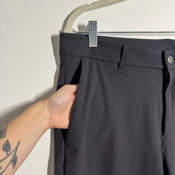 Lululemon Commission Pant Warpstreme Men 33/30 Gray Slim Straight Pocket Sport - Picture 7 of 10